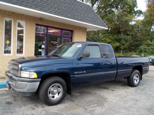 2000 dodge ram 1500 laramie extended cab pickup 4-door 5.2l only 47,513 miles