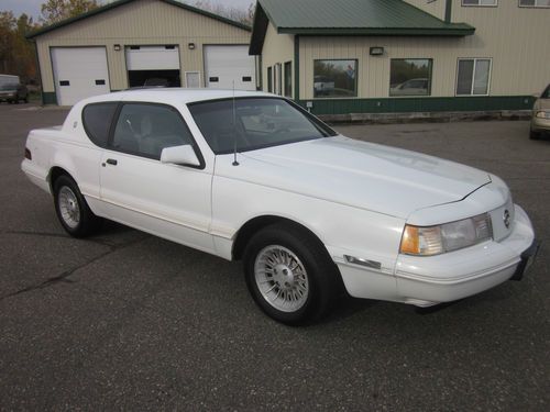 1988 mercury cougar xr-7 sedan 2-door 5.0l