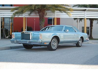1978 lincoln diamond jubilee 7k original miles 1-owner survivor rare loaded mark