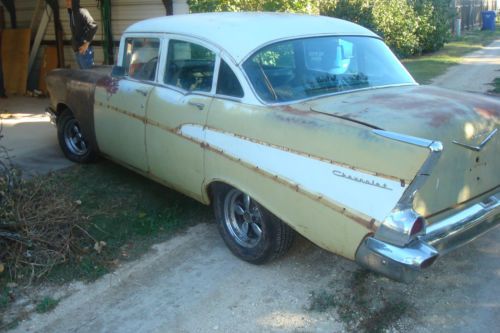 1957 chevy 4 door original  210 chevrolet *nice hot rod with 350 engine &amp; tranny