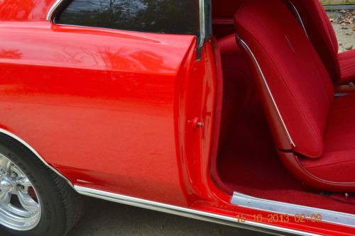 1966 CHEVELLE SS 427 REAL 138 VIN SS BEAUTIFUL  SHOW QUALITY VIPER RED PAINT, image 4