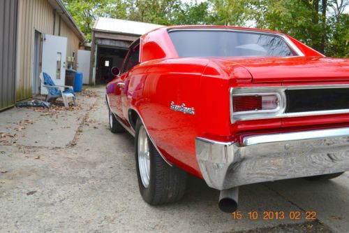 1966 CHEVELLE SS 427 REAL 138 VIN SS BEAUTIFUL  SHOW QUALITY VIPER RED PAINT, image 12