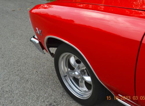 1966 CHEVELLE SS 427 REAL 138 VIN SS BEAUTIFUL  SHOW QUALITY VIPER RED PAINT, image 19