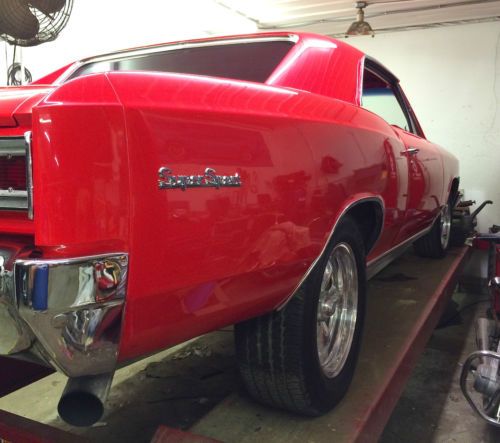 1966 CHEVELLE SS 427 REAL 138 VIN SS BEAUTIFUL  SHOW QUALITY VIPER RED PAINT, image 23