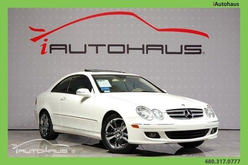 Premium pckg cd ipod kit nappa leather wood trim whte coupe all service records