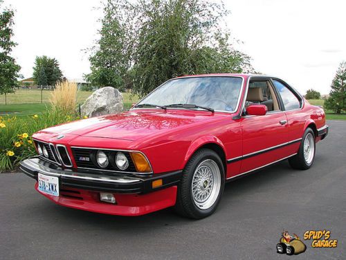 1987 bmw m-6 sport coupe model #5514 rare all original low miles