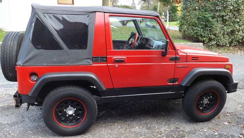 1988 suzuki samurai sport utility convertible samuri, 4x4 jeep suv utv