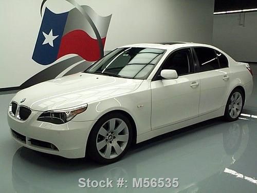 2007 bmw 530i sport sedan htd seats sunroof xenons 38k! texas direct auto