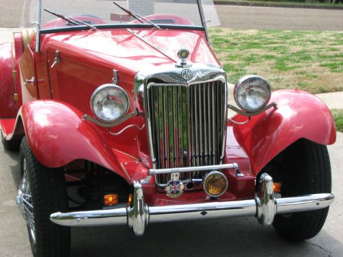 1952 mg td replica kit car