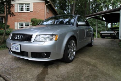 2004 audi a4 3.0 quattro 6 speed manual ultrasport(like s4) dealer serviced