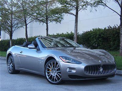 2012 maserati gt 4.7s convertible 8k miles