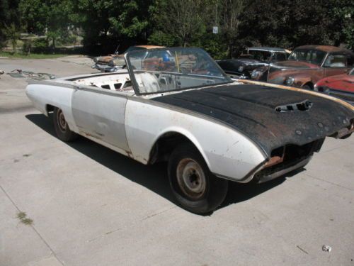 1961 ford thunderbird convertible plus parts car