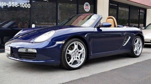 2006 porsche boxster low miles