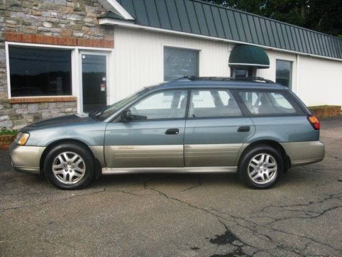 2002 subaru outback automatic 4-door wagon no reserve non smoker new t belt