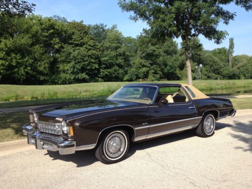 Original classic 1975 chevrolet monte carlo in excellent condition