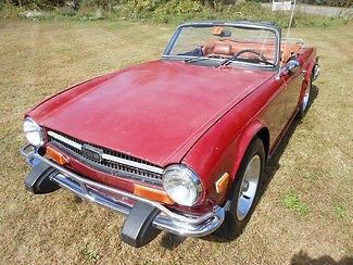 1974 red runs&amp;drives great body&amp;interior very good!