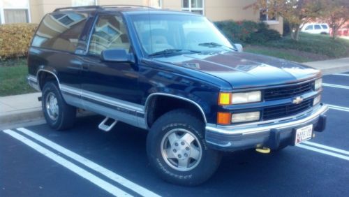 1994 chevrolet blazer silverado sport utility 2-door 5.7l