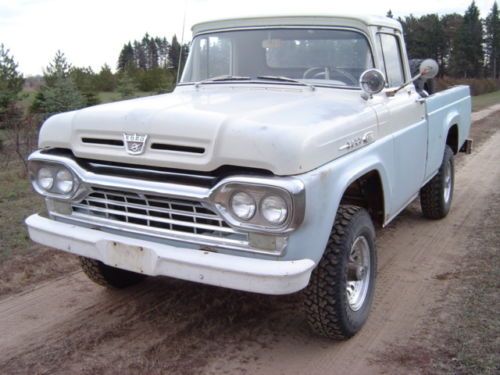 1960 ford 4x4 pickup !