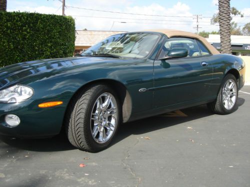 2001 jaguar xk8 convertible california car 56,879 miles exceptionally cared for