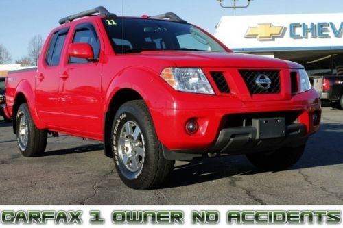 Used nissan frontier pro 4x crew cab 4x4 automatic luxury pickup trucks 4wd auto