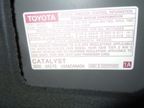 2005 Toyota Camry / Drug Seizure / No Reserve, image 9