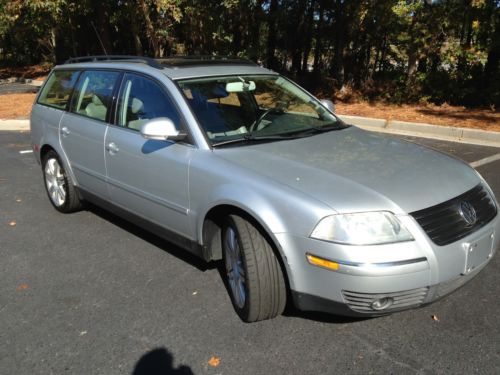 2005 volkswagen passat glx wagon 4-door 2.8l silver, only 44,140 miles