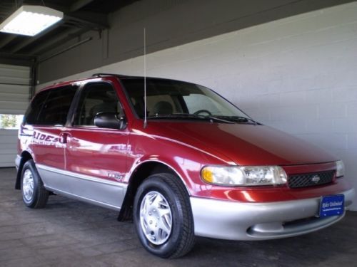 1997 nissan quest xe minivan 3.0l v6 auto fwd 200k