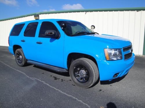 2008 chevrolet tahoe police edition suv 5.3 clean 2wd flex nice trooper sheriff