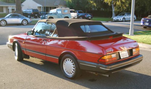 1993 Saab 900 Convertible, original excellent paint, CA car, great driving car, US $8,900.00, image 11