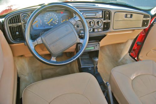 1993 Saab 900 Convertible, original excellent paint, CA car, great driving car, US $8,900.00, image 15