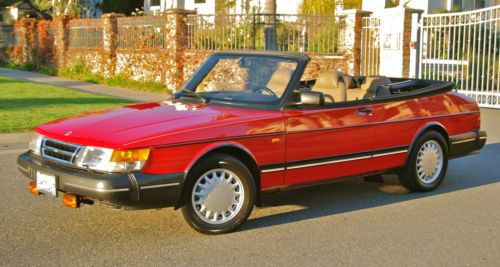 1993 Saab 900 Convertible, original excellent paint, CA car, great driving car, US $8,900.00, image 17