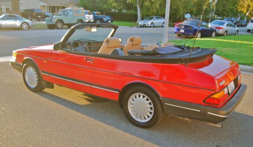 1993 Saab 900 Convertible, original excellent paint, CA car, great driving car, US $8,900.00, image 20