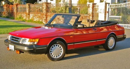 1993 Saab 900 Convertible, original excellent paint, CA car, great driving car, US $8,900.00, image 23