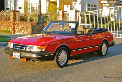 1993 Saab 900 Convertible, original excellent paint, CA car, great driving car, US $8,900.00, image 24