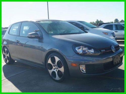 2012 volkswagen gti hatchback, 2.0l turbo, 6-speed manual, 16k miles, 1-owner