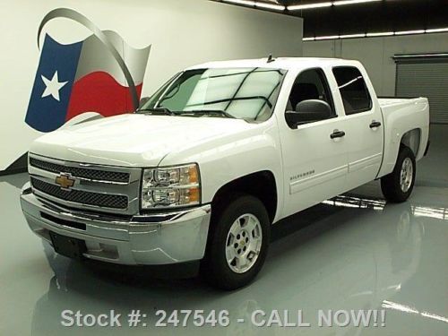 2012 chevy silverado 1500 lt crew 6-passenger tow 7k mi texas direct auto