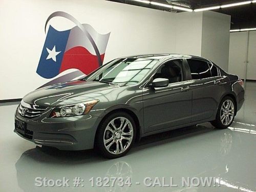 2012 honda accord lx-p sedan sunroof leather nav 27k mi texas direct auto