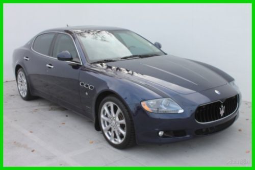 2011 maserati quattroporte s 4dr 4.7l with nav/ roof/bkup cam/ passport radar!!!