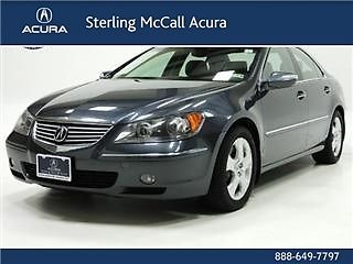 2005 acura rl sh-awd navigation leather sunroof 6cd bluetooth heated seats wood!