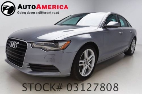 12k low miles 1 one owner 2012 audi a6 premium plus fronttrack nav roof leather