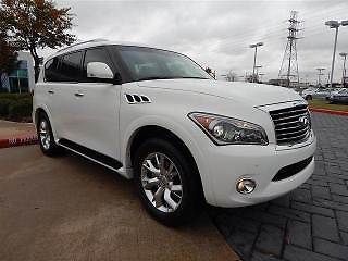 Qx56 4wd, 125 pt insp & svc'd, 7 pass, rear dvd, nav, b/u cam, very clean 1 own!