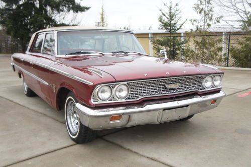 1963 ford galaxie 500 cosmetic mechanical restoration 352