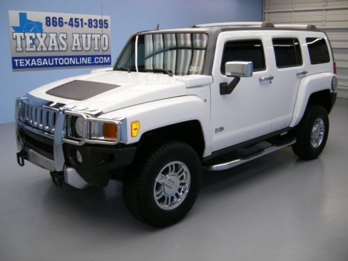 We finance!!!  2008 hummer h3 alpha 4x4 v8 roof nav heated leather xm texas auto