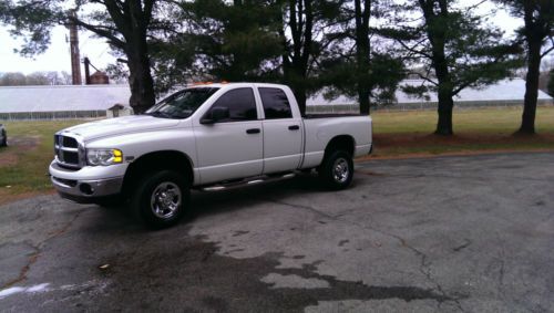 2004 dodge ram 2500 4x4 quad cab hemi pickup truck