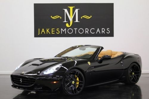 2012 ferrari california novitec, black/tan, 1200 miles!, $60k in upgrades!