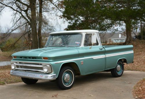 1964 chevrolet c10 custom cab swb fleetside pickup-documented one owner truck!!