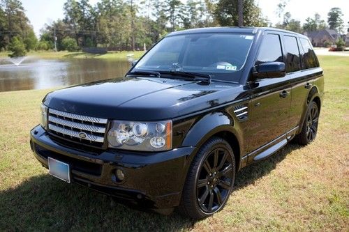 2008 land rover range rover sport supercharged sport utility 4-door 4.2l