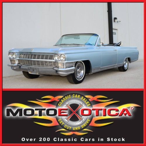1964 cadillac eldorado convt-429 v8-new interior-a/c-cosmetic resto