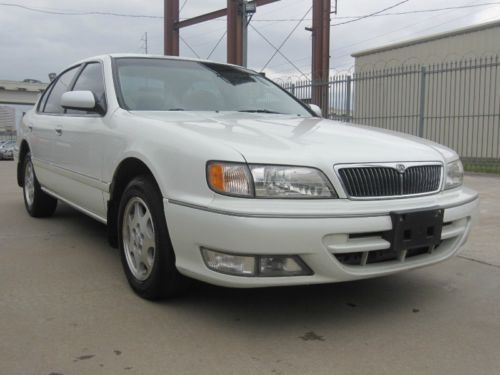 1999 infiniti i30 4dr sedan sunroof leather! no reserve!!!!!