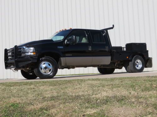 02 F350 LARIAT (7.3) POWER-STROKE (1-OWNER) CARFAX 4WD CUSTOM-FLAT-BED NEW-TIRES, US $13,995.00, image 10